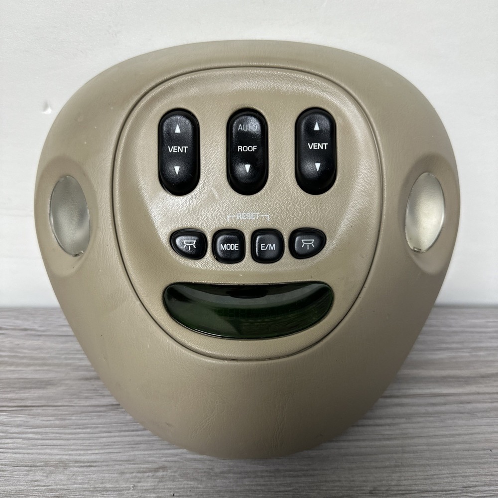 1997-2003 FORD F-150 Exped OEM Overhead Console Lights Sunroof Switch Beige